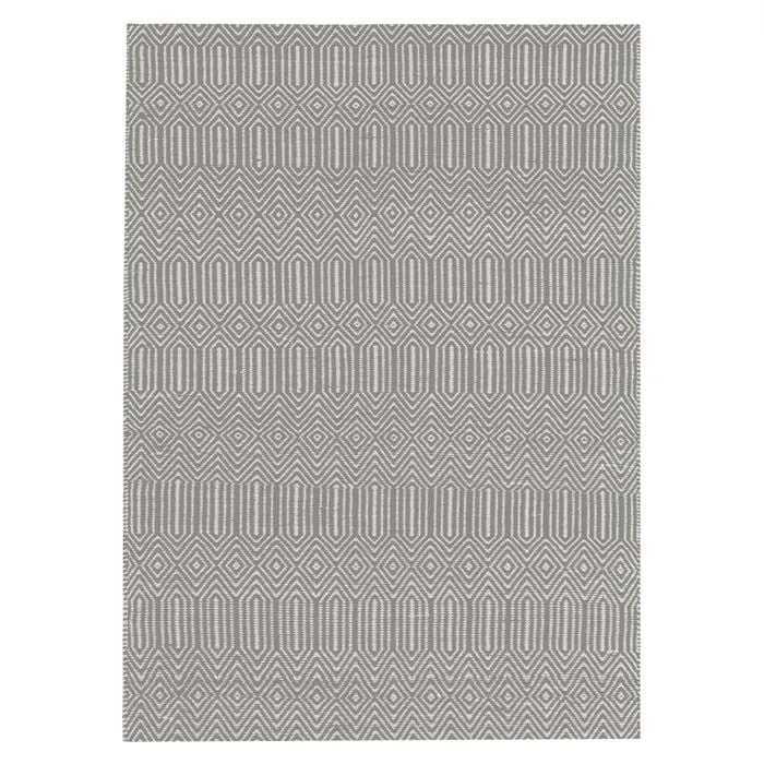 Twine 160X230Cm Rug Silver, Square Cotton Blend | W160cm | Barker & Stonehouse