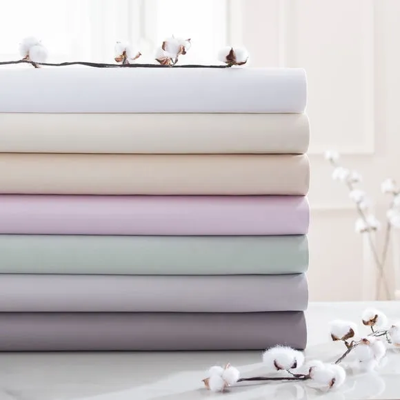Dorma Smooth & Soft 300 Thread Count 100% Cotton Sateen Bolster Pillowcase 5