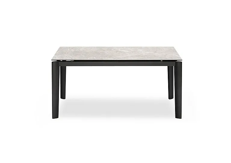 Rosa Extending Dining Table with Metal Legs - 130-cm
