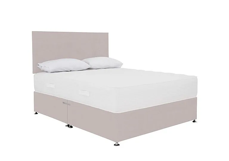 Sleep Cool King Size Divan Set and Dahl Strutted Headboard - King Size - Bedroom Furniture - In Time for Christmas