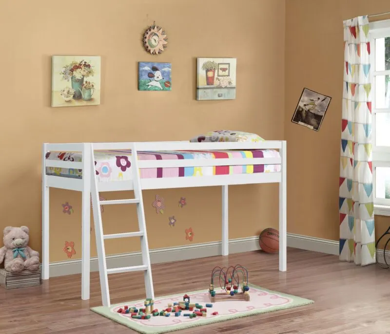 Comfy Living Ltd 3ft Wooden Mid Sleeper Various Colours in White