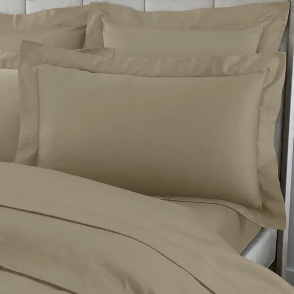 Hotel 230 Thread Count 100% Cotton Sateen Oxford Pillowcase 1