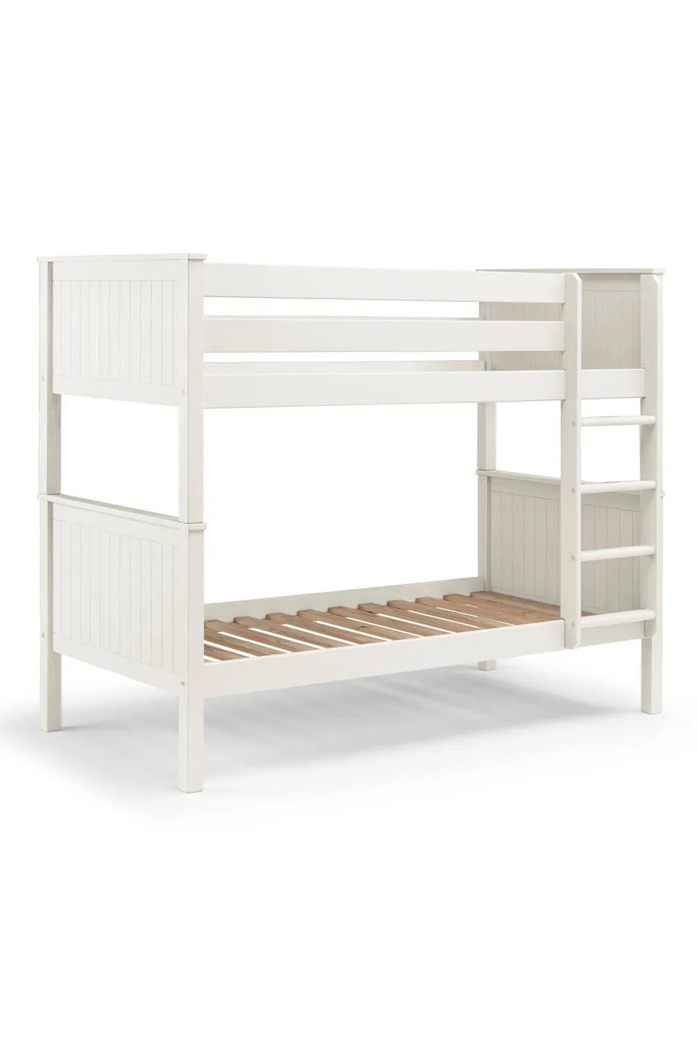 Julian Bowen Maine Single White Bunk Bed 3