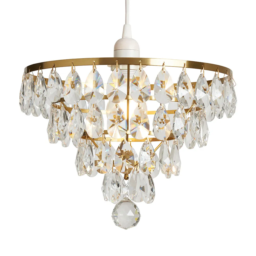 Elsa Easyfit Shade, Brass 1