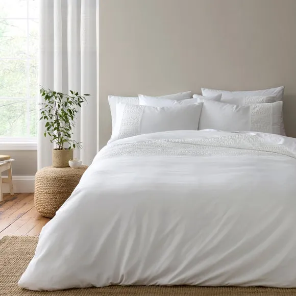 Theo Panel Geo Duvet Cover & Pillowcase Set 1