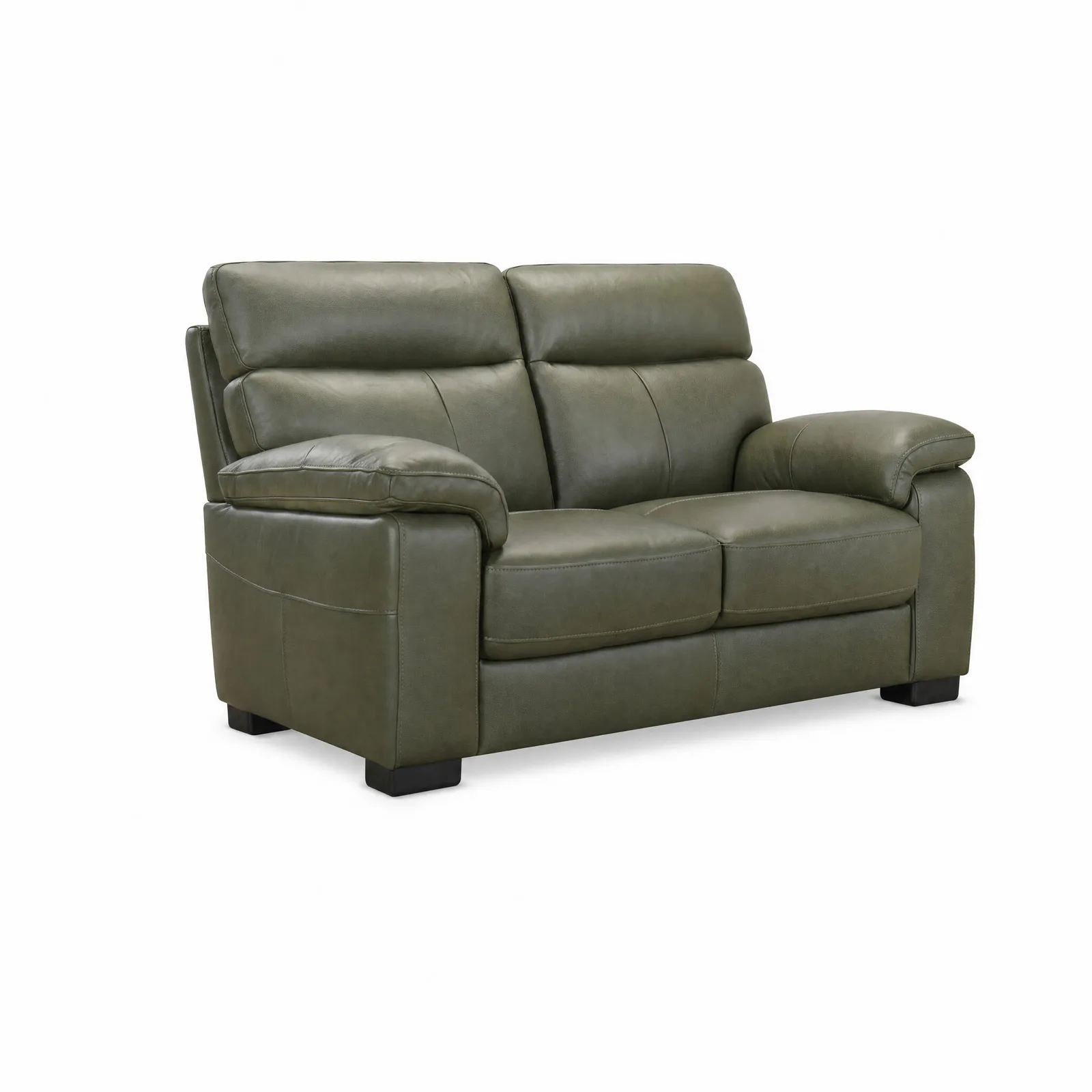 Clark 2 Seater- New Spec Sofa, Grey Leather | Barker & Stonehouse 3