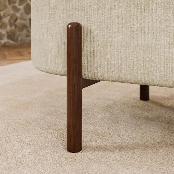 Marley Ribbed Chenille Storage Ottoman 5