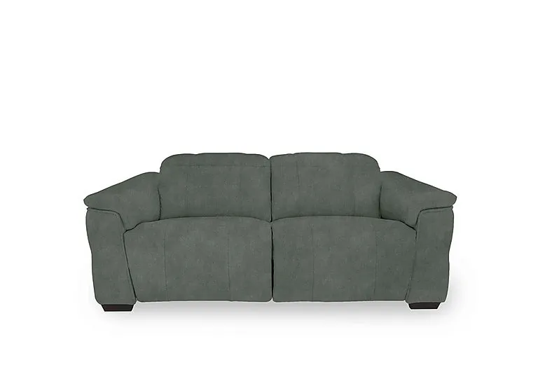 Inca Fabric 2 Seater Power Recliner Sofa with Power Headrests - Dexter Fern