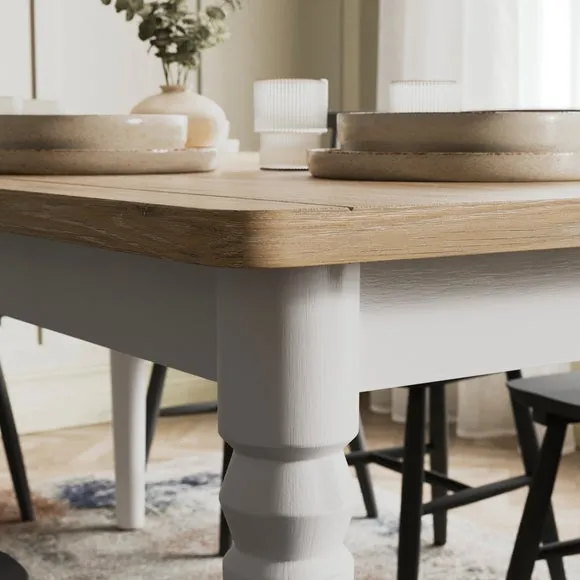 Pip 6-10 Seater Rectangle Extendable Dining Table 6