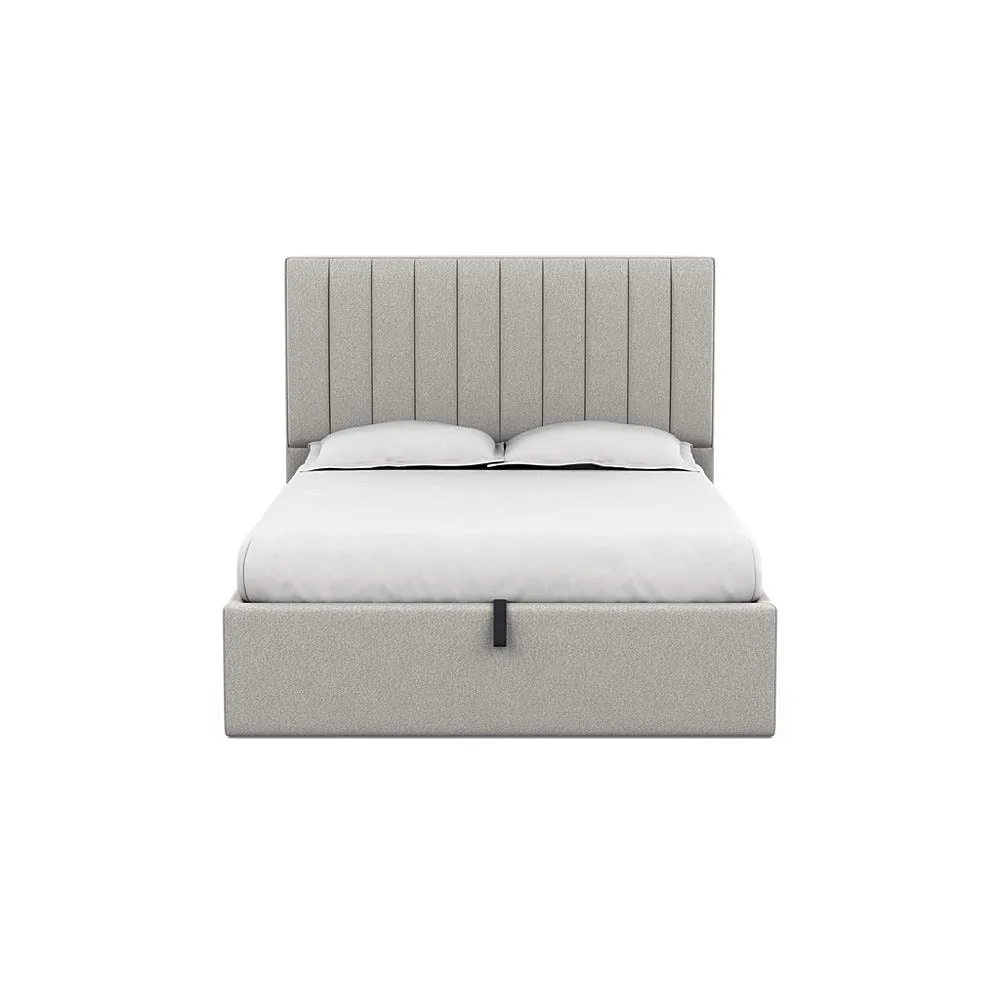 Heal's Retta Headboard King Chunky Boucle Ecru