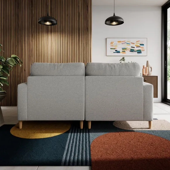 Apollo Soft Texture Corner Chaise Sofa 3