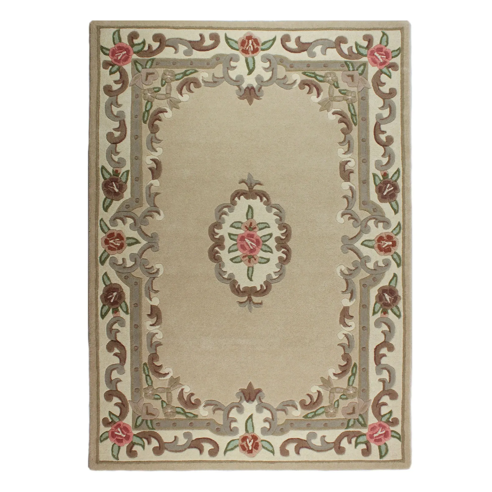 Lotus Premium Aubusson Rug