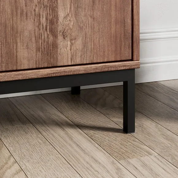 Fulton Pine Extra Wide TV Unit for TVs up to 80" 5