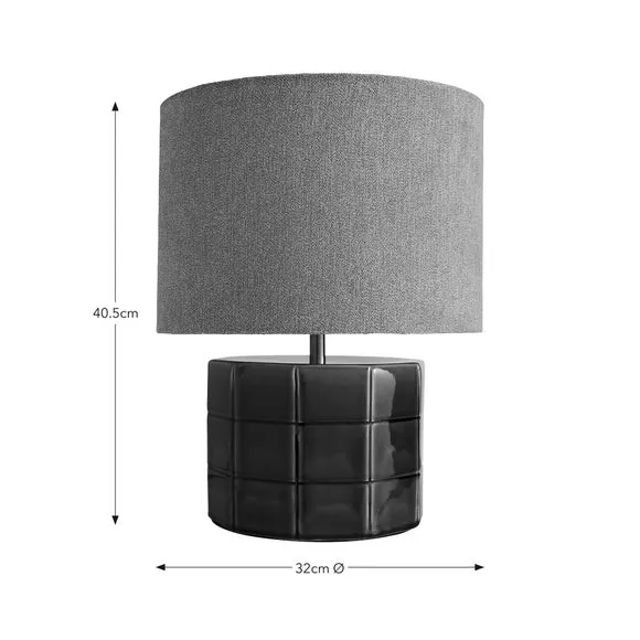 Maddie Tile Chunky Table Lamp 6