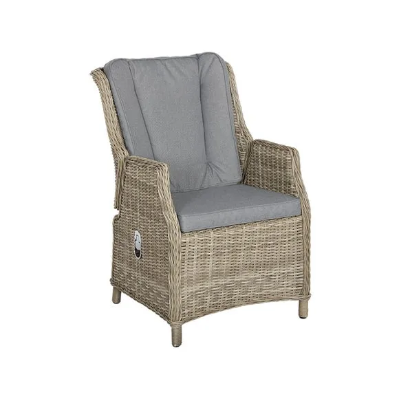Wentworth 5 Piece Deluxe Reclining Outdoor Chair Set 5