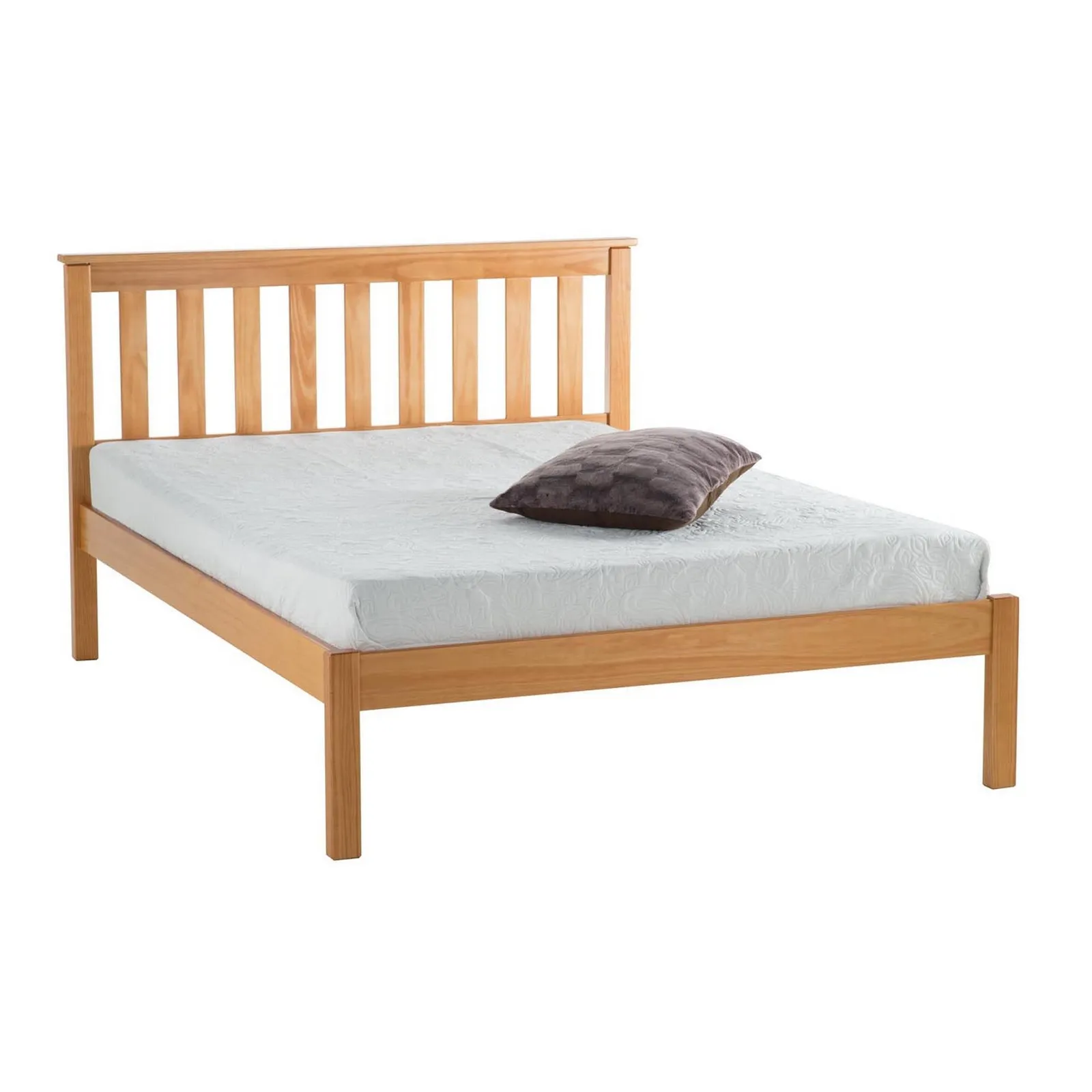 Denver Low End Bed Frame Brown