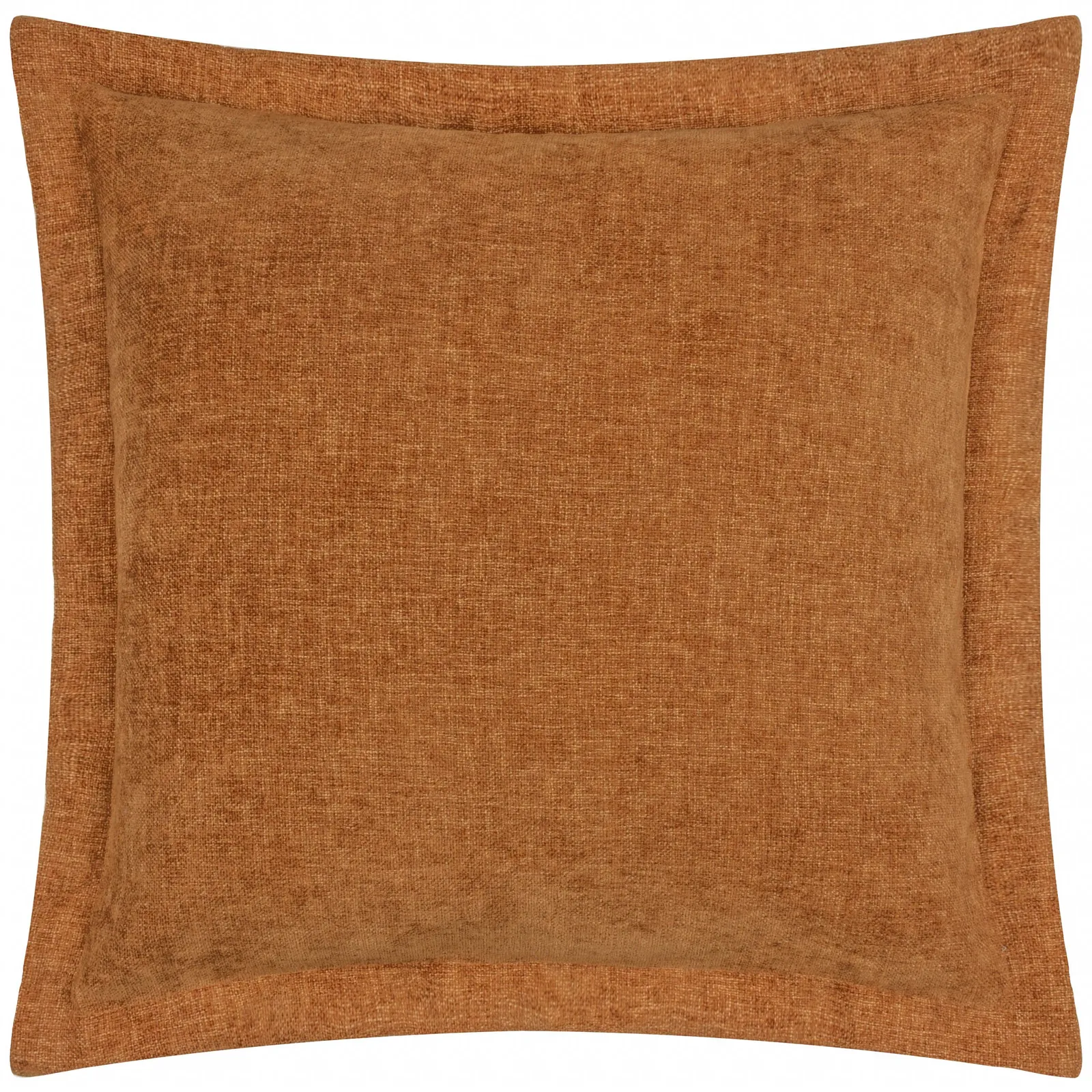 Yard Dune Velvet Chenille Cushion in Burnt Orange 2
