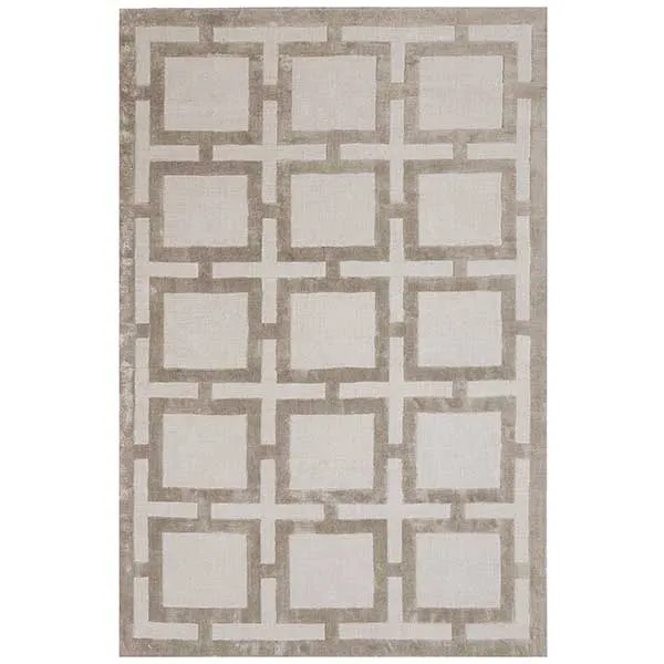 Katherine Carnaby Eaton Hand Woven Rug - Sand - 12mm Pile Height - Various Sizes Available