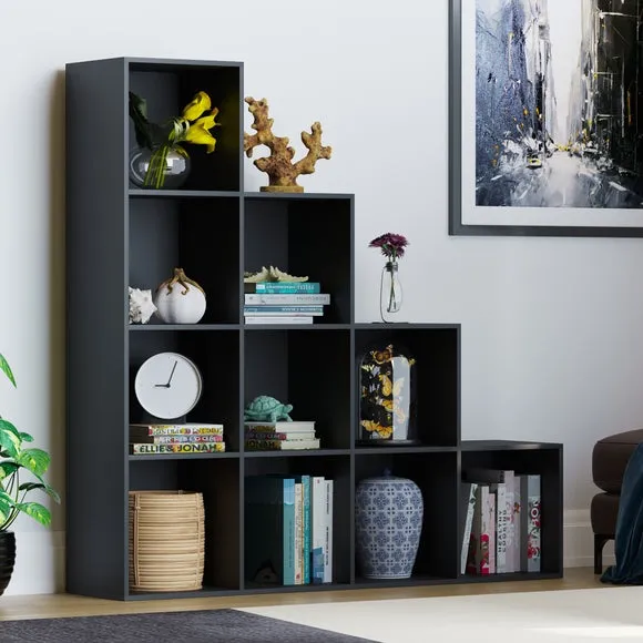 Vida Designs Durham 10 Cube Staircase Storage Unit 1