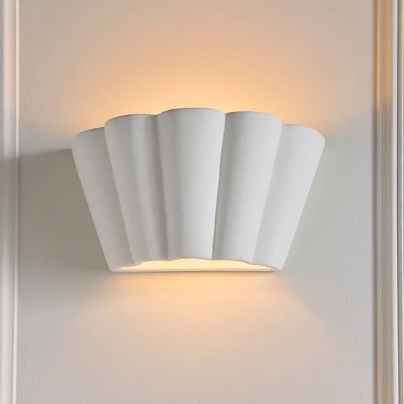 Vogue Vigo Ribbed Paint Your Own Wall Light