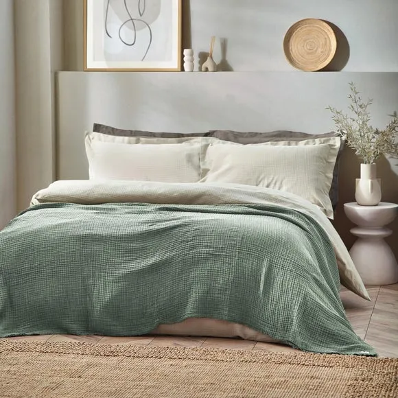 Lark Cotton Throw Blanket 1