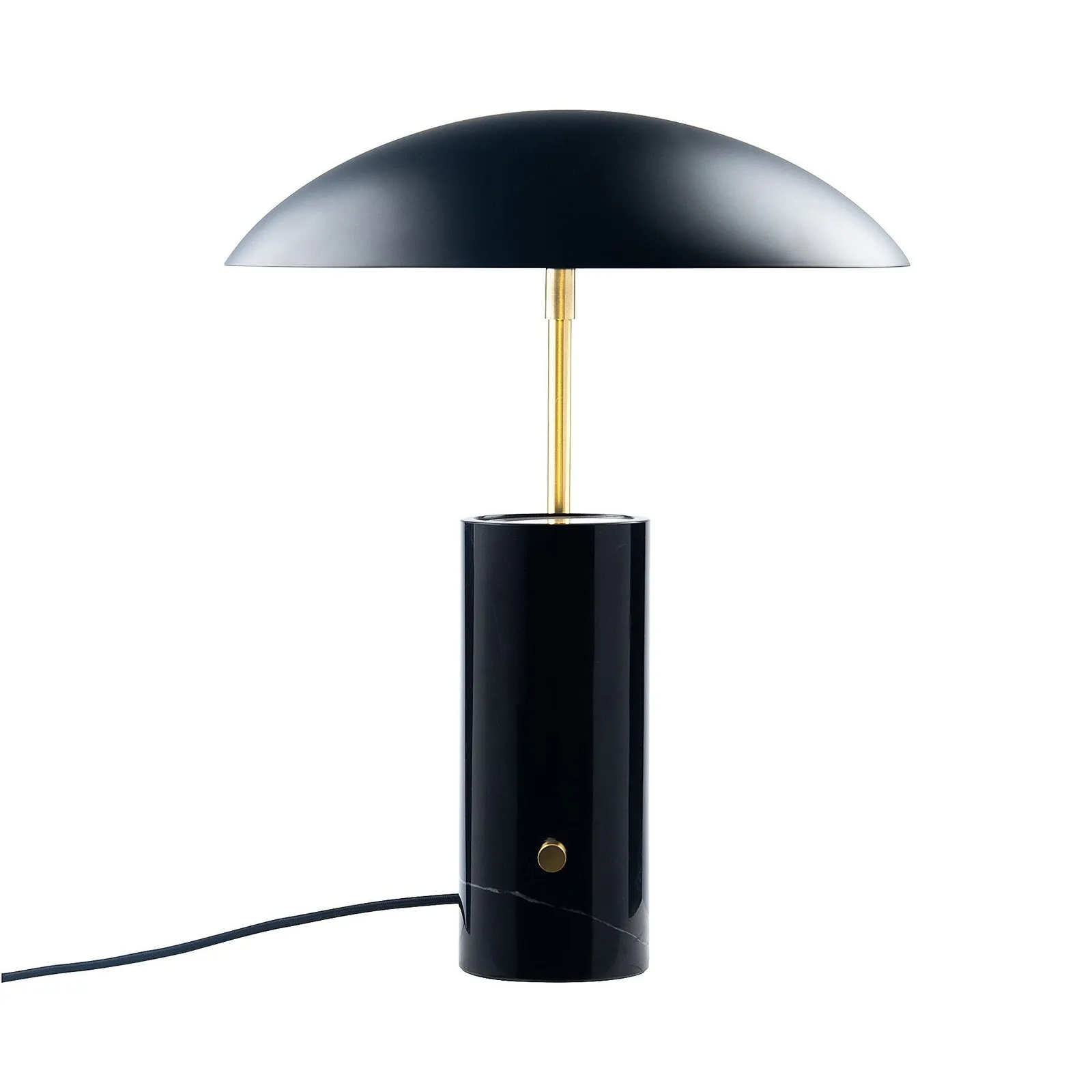 Nordlux Madem Table Lamp Black Marble Livingroom GU10 Switch 3