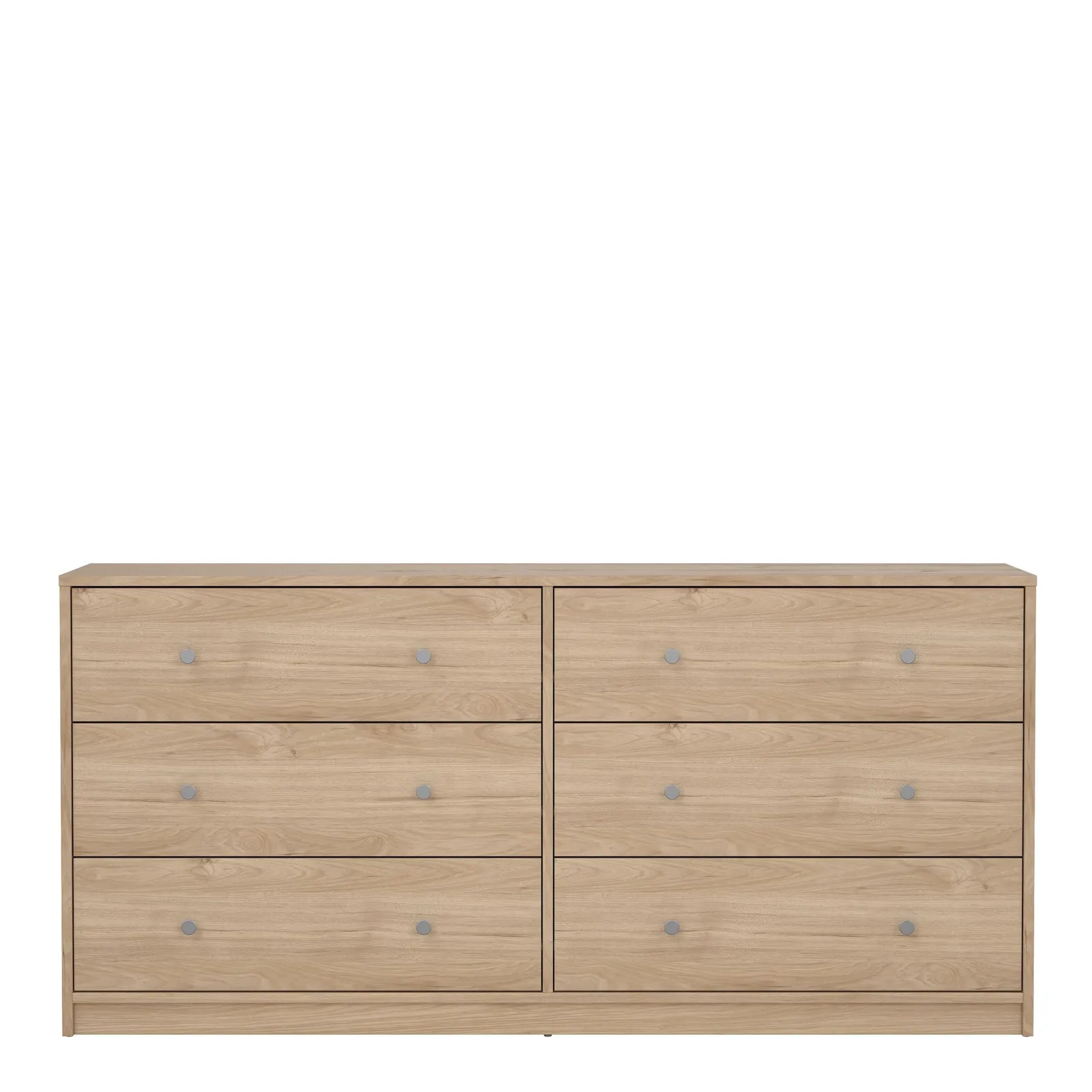 Furniture To Go May Chest of 6 Drawers (3+3) in Light Oak 2