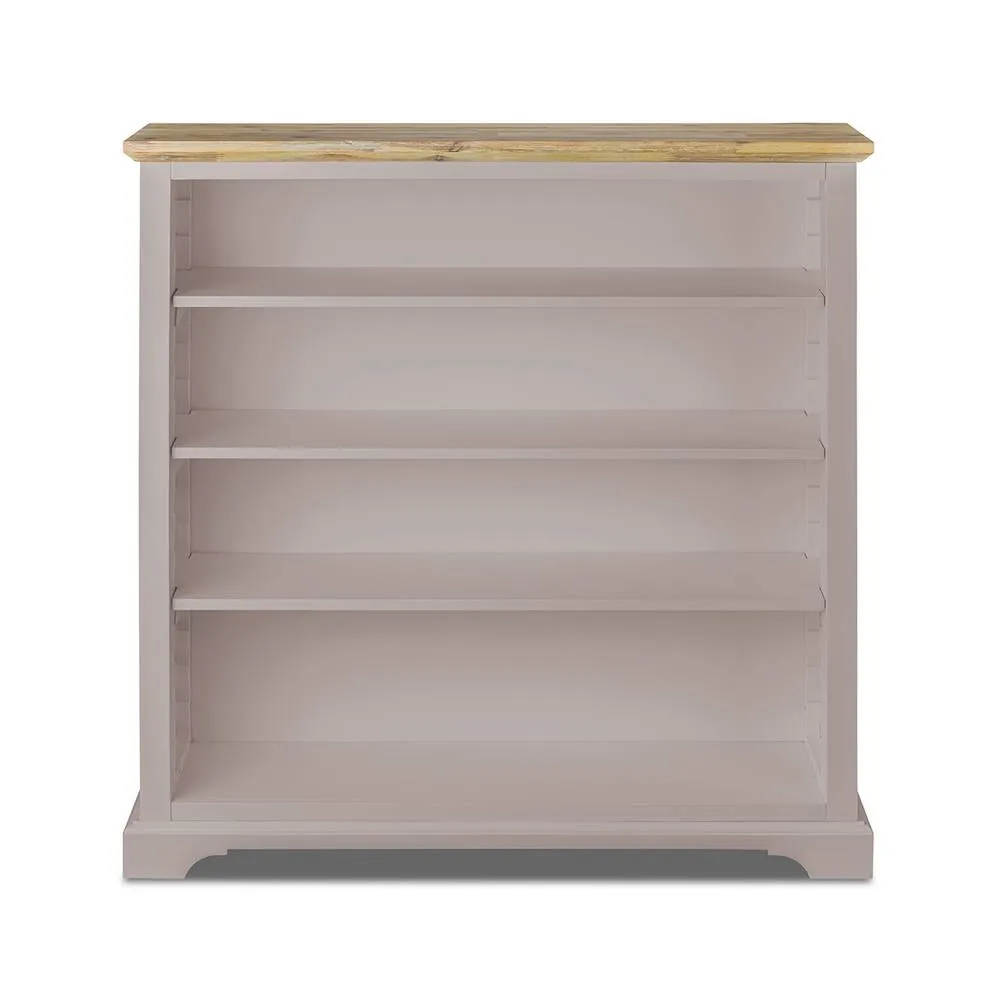 Statement Furniture Florence Bookcase with Adjustable Shelves, Fully Assembled Bookshelf in Taupe 4