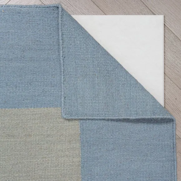 Wool Flatweave Border Rug 3