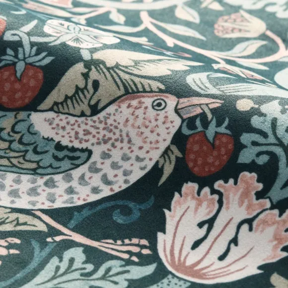 Strawberry Thief Velvet Made to Order Cushion Cover 3