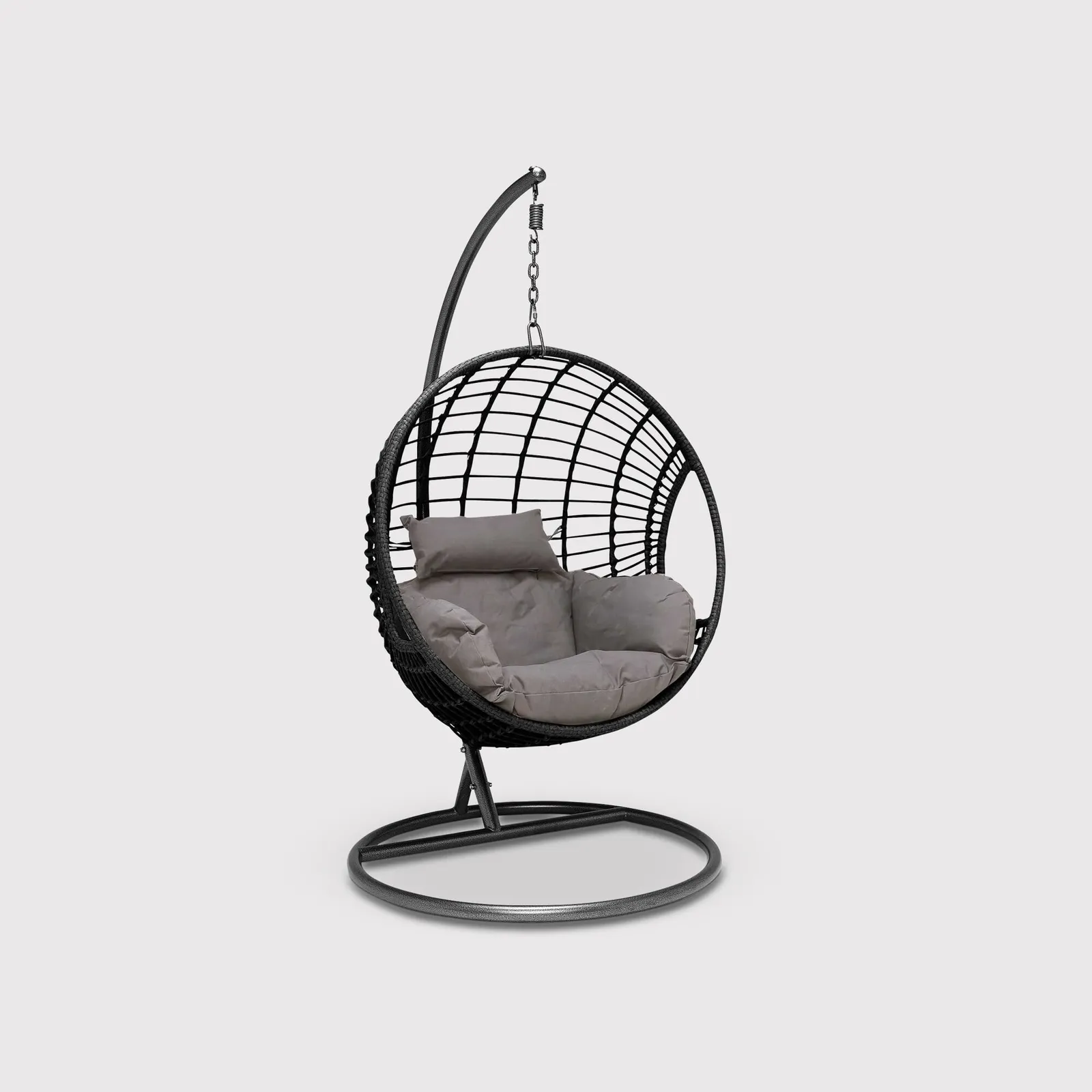 Castello Hanging Chair, Black | Barker & Stonehouse 2