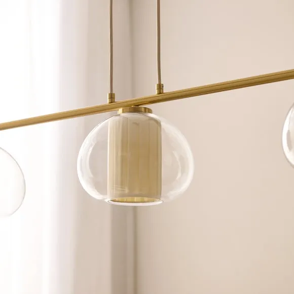 Harnell 3 Light Adjustable Diner Ceiling Light 4