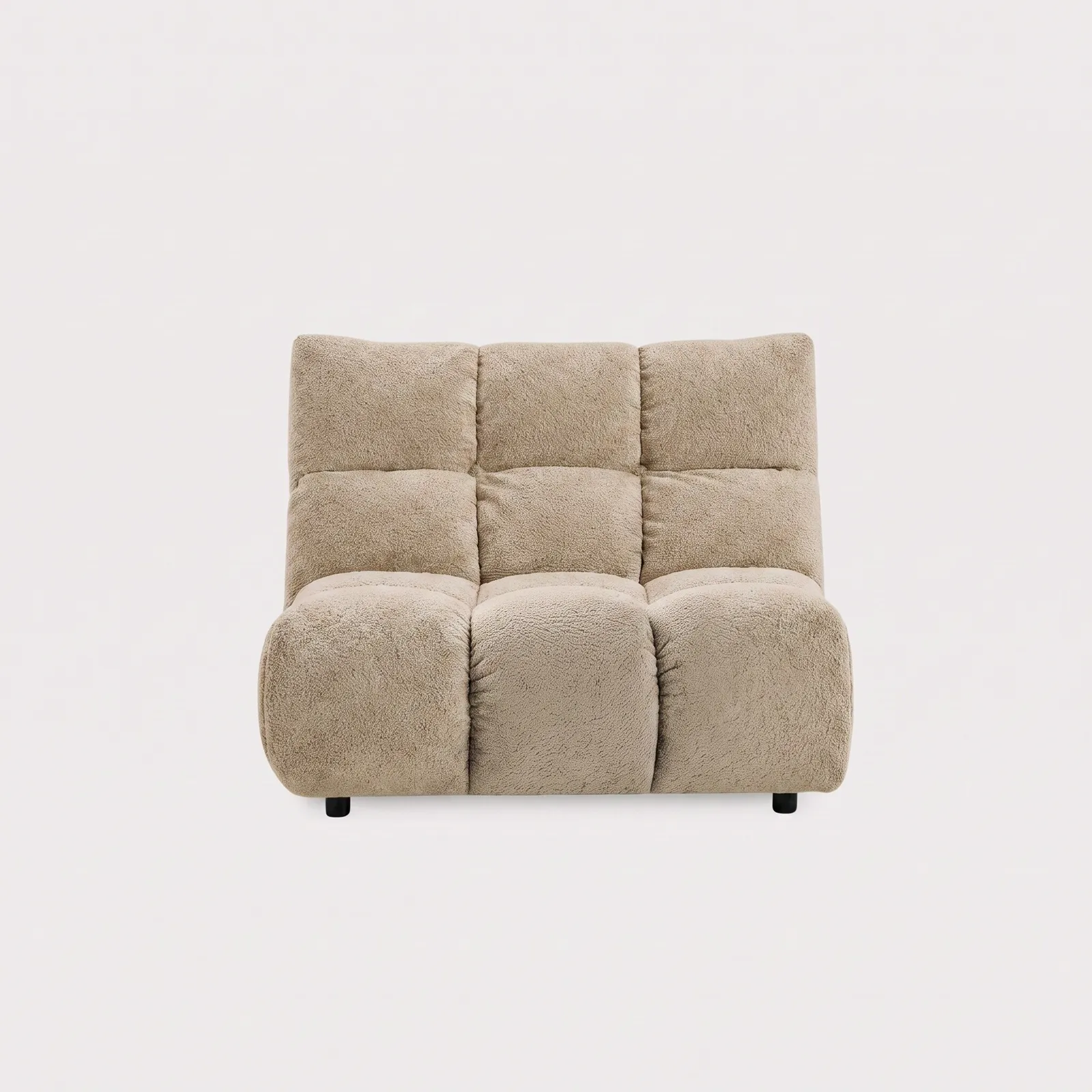 Bryce 1.5 Seater Without Armrests, Neutral Fabric | Barker & Stonehouse 1
