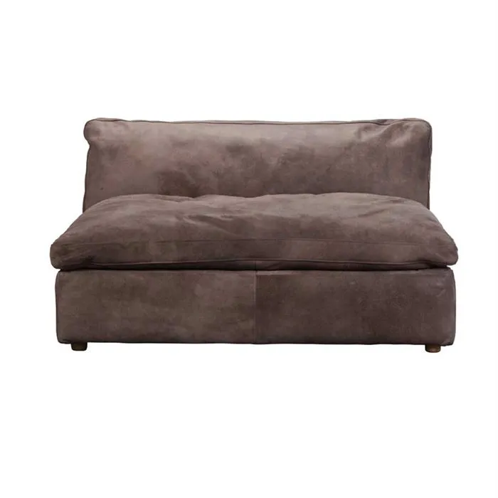 Timothy Oulton Zenna Small Sectional 1 Seater, Safari Charcoal