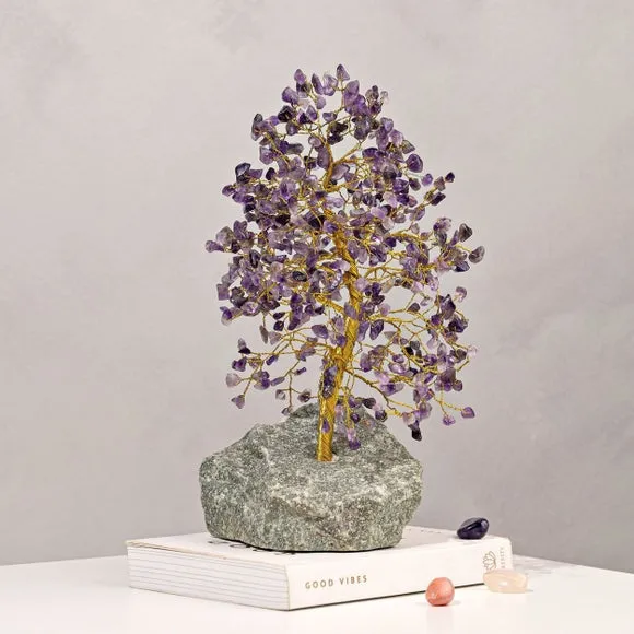 Serenity Relax Amethyst Gemstone Tree 1