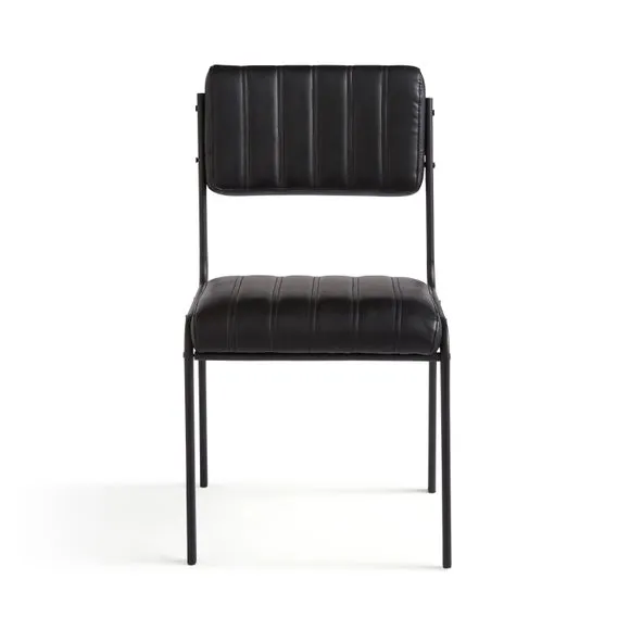 Rhys Set of 2 Dining Chairs, Faux Leather 6