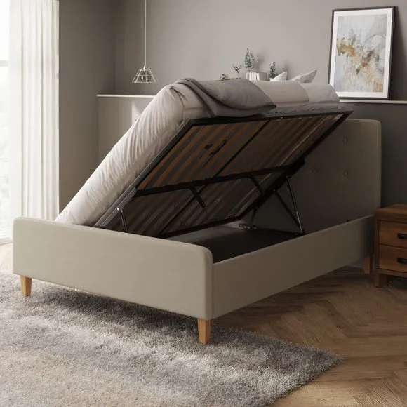 Ashbourne Fabric Side Lift Ottoman Bed Frame 2