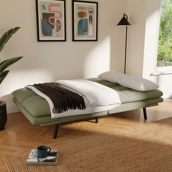Harrison Quilted Chenille Clic Clac Sofa Bed 2