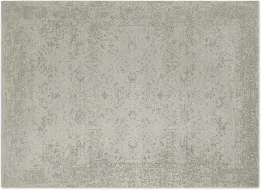 Yolanda Faded Persian Jacquard Rug, 160 x 230cm, Off White