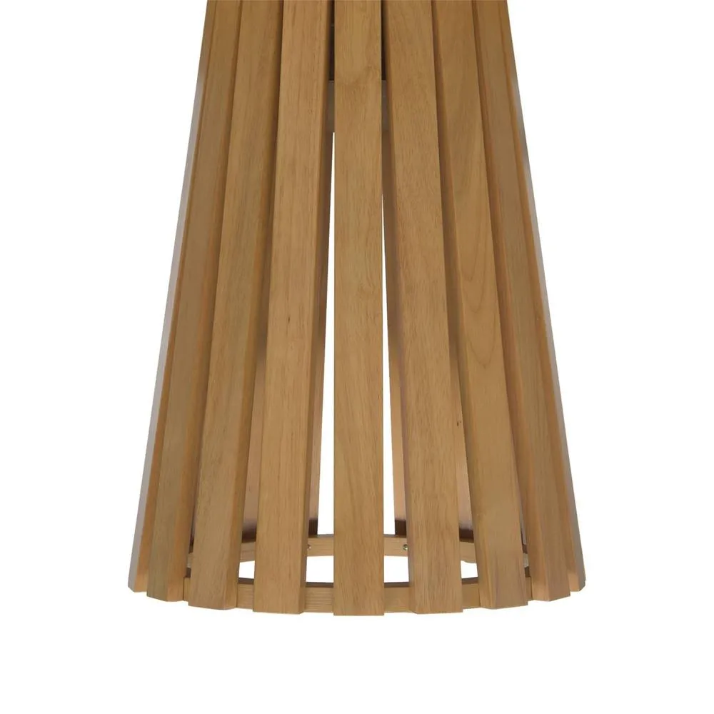 sweeek Round dining table rubberwood & oak veneer, seats 4 in Beige 4