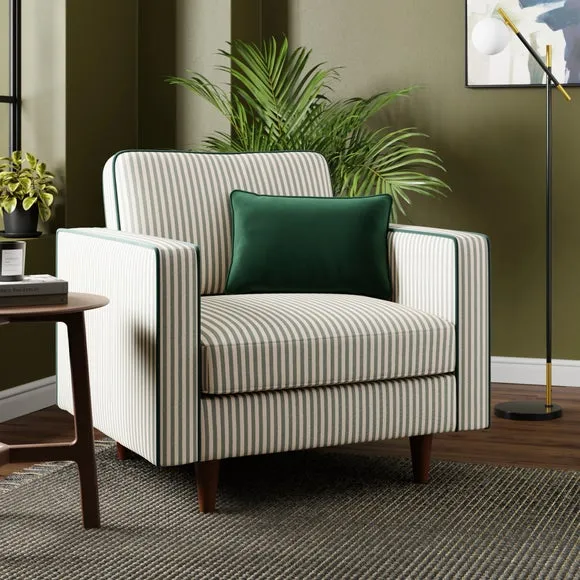 Zoe Linford Stripe Armchair 1