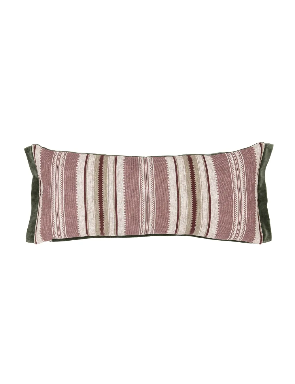 Bedeck of Belfast Pure Cotton Elswyth Cushion Red Mix