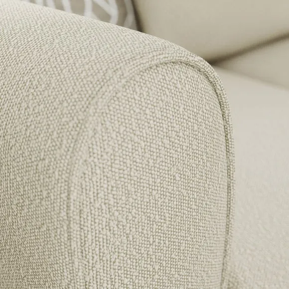 Blake Tonal Boucle Global Geo Combo Corner Chaise Sofa 4