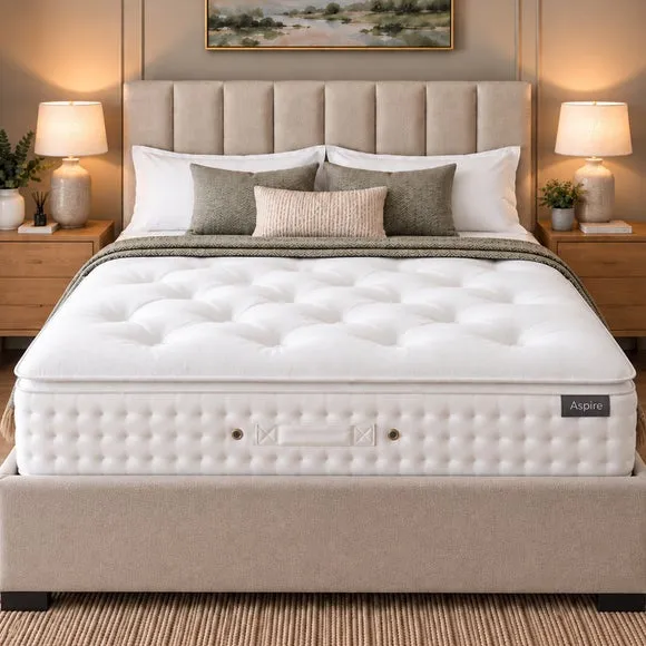 Aspire Alpaca and Silk 5000 Pocket Sprung Pillowtop Mattress 3