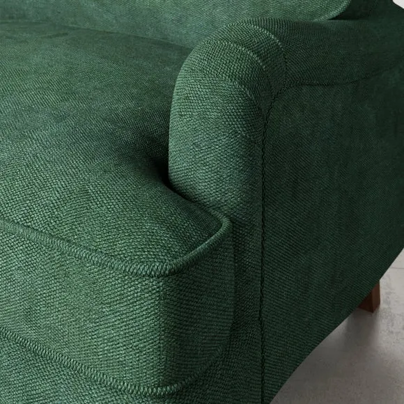 Beatrice II Soft Tonal Chenille Snuggle Chair 4