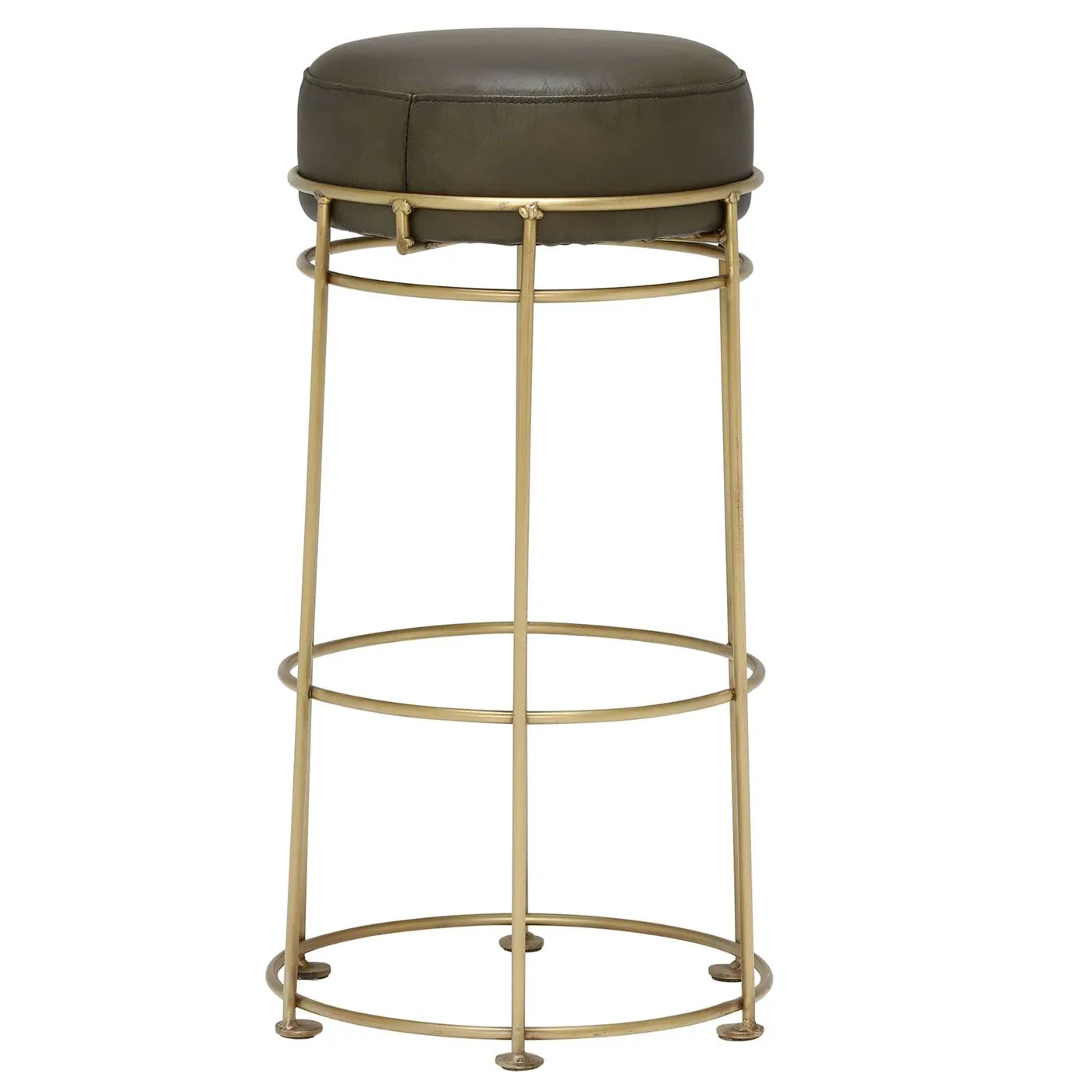 Nola Barstool, Light Olive Matt