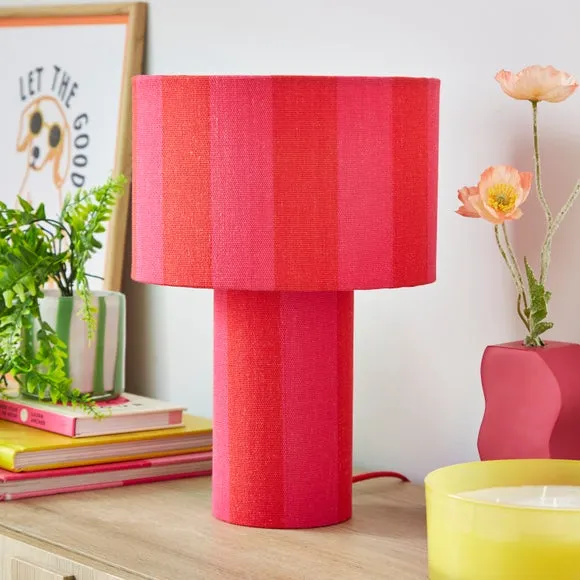 Beatrice Striped Table Lamp 6