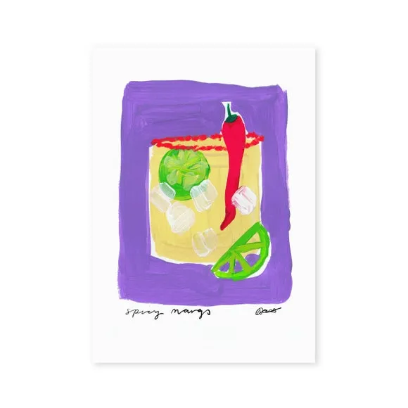 East End Prints Spicy Margs Framed Print 2