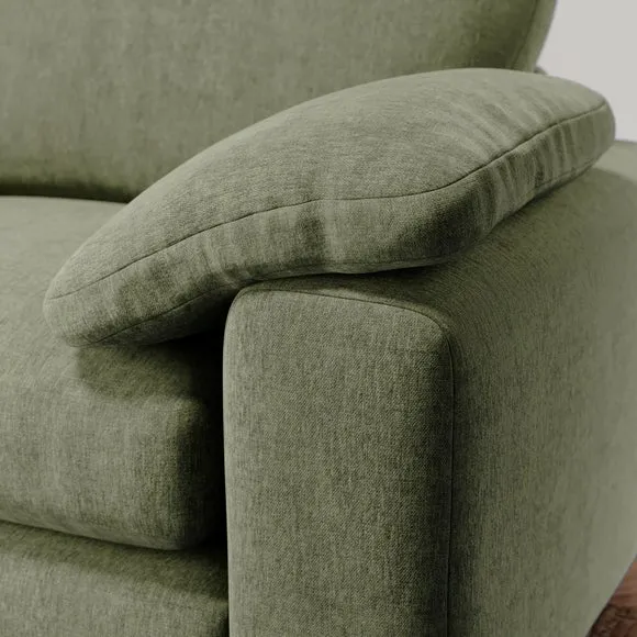 Magnus Vintage Soft Chenille 3 Seater Sofa 5