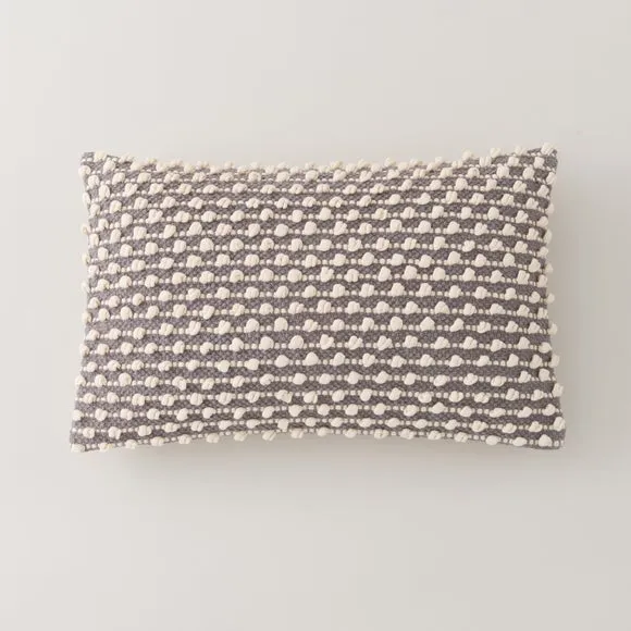 Jersey Bobble Rectangle Cushion 3